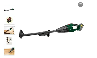 Steelstofzuiger 20 V voor €11,99 ipv €34,99
