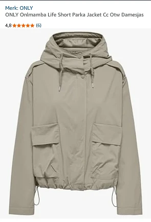 Only tussenseizoenjas maat XL