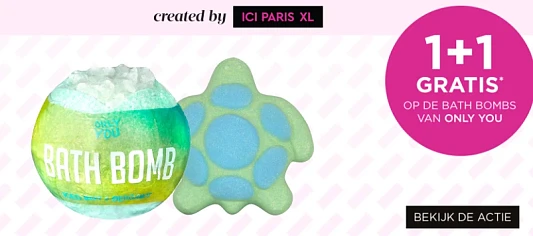 Bath bombs 1+1 gratis