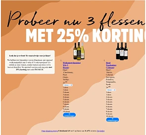Wijn probeerpakket