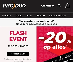 Kortingscode Pro-duo