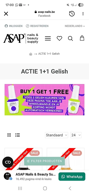 Gellak 1+1 gratis TPO en Hema vrij 🥰