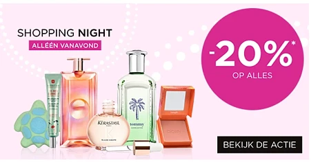 20% korting deze avond bij Ici Paris XL