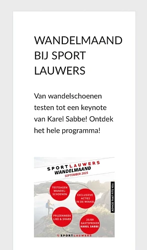 Gratis accessoires bij je wandelschoenen