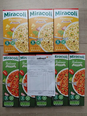 Miracoli -75% bij Colruyt