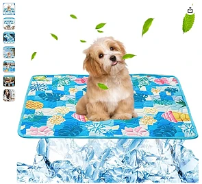 Antislip ijsmat voor honden 70 x 100 cm