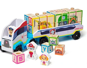 Paw patrol vrachtwagen puzzelblokken