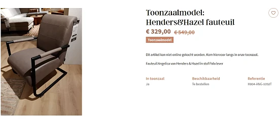 Hoge korting op toonzaalmodellen bij Gero Wonen + andere promo's