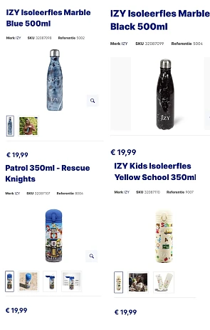 IZY Isoleerflessen
