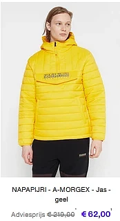 Tot 75% korting op Napapijri kleding voor dames en heren!