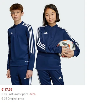 Tot 50% + 20% extra bovenop outletprijzen bij Adidas