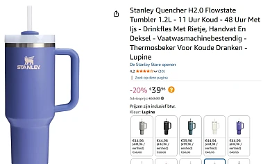 Stanley Quencher H2.0 Flowstate Tumbler 1.2