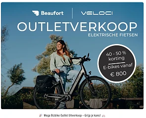 40-50% korting op e-bikes bij Bizbike outlet