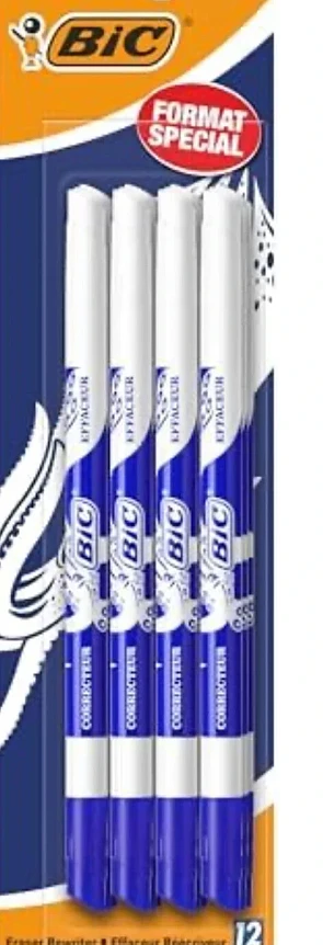 Bic inktwissers
