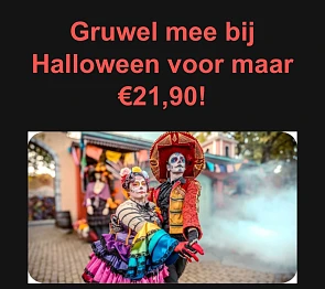 Kortingscode Halloween Bobbejaanland