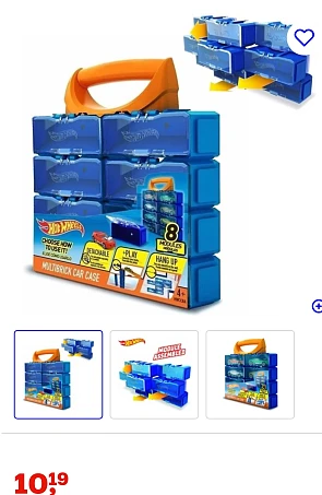Hot Wheels opbergkoffer -50%