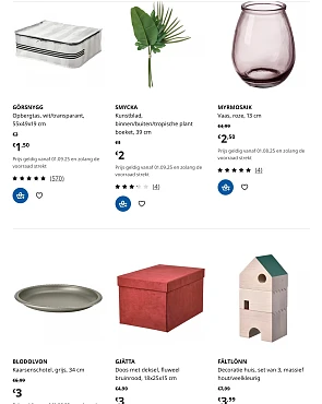 IKEA decoratiekoopjes
