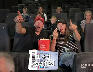 1 + 1 op cinematickets!