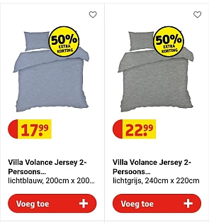 Villa Volence dekbedovertrekken -50%