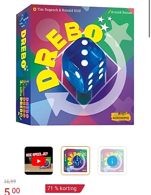 Drebo Dobbelspel -71%