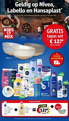 Gratis tapas set