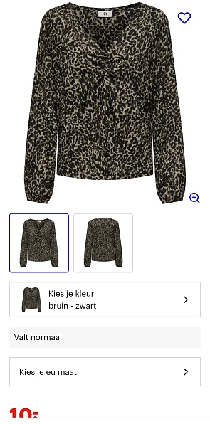 JDY Julia blouse dames maat M -50%