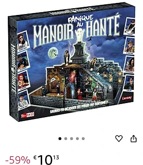 Panique dans le manoir hanté