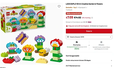 LEGO DUPLO 10444 Creative Garden & Flowers