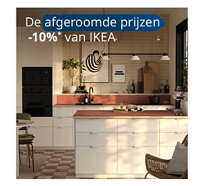 10% korting op je nieuwe Ikea keuken 💛