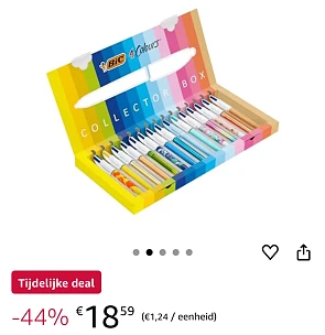Speciale collectie BIC 4 kleuren