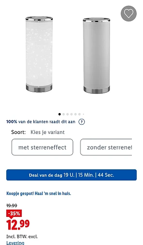 Ledtafellamp LIVARNO home -35%