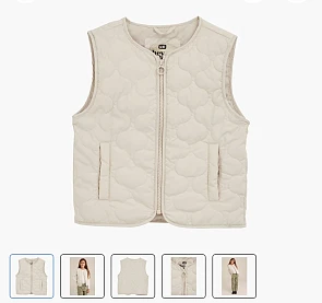 Meisjes bodywarmer aan 12€