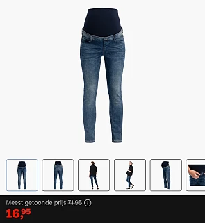 76% korting op zwangerschapsbroek maat 40