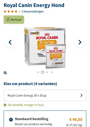 Royal Canin trainingsbrokjes