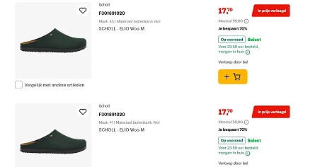 schol heren slippers