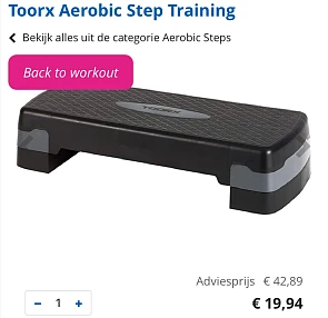 Aerobic Step Training