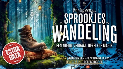 -25% op de Sprookjeswandeling en musicals van Deep Bridge