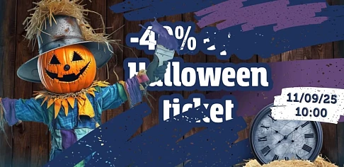 Bellewaerde 40% korting Halloween