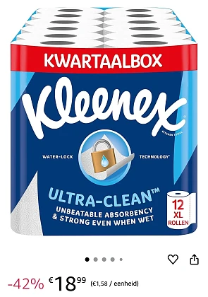 Kleenex keukenrollen