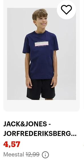 Jack&jones t-shirt -65%