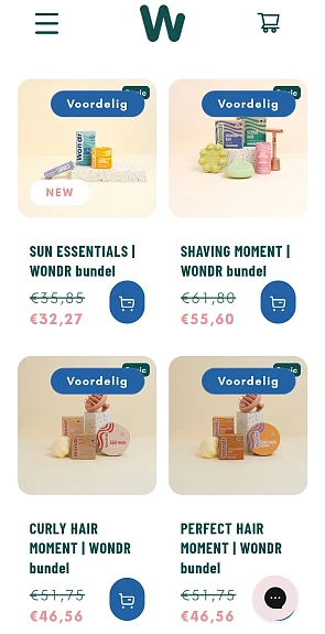 Wondr 10% op paketten