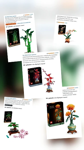 Lego Botanicals - verschillende sets tot -50%