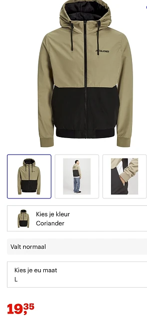 Jack & Jones jas -61%