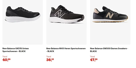 New Balance Heren schoenen vanaf€ 35 tot€ 48