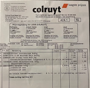 Colruyt koopje Milka Leo en Delichoc