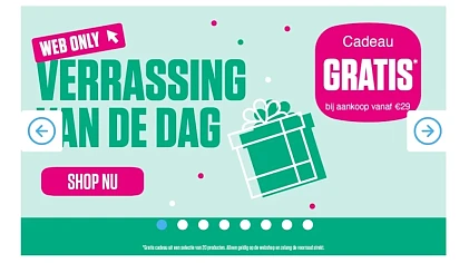 Gratis cadeau bij aankoop vanaf €29