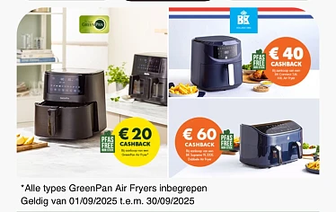 Cashback GreenPan Air Fryer