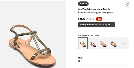 Tot -50% op Les Tropéziennes bij Sarenza 👡