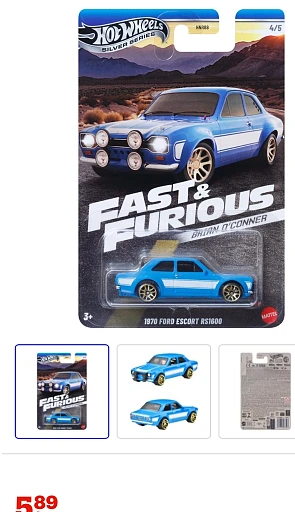 Hot Wheels Fast & Furious