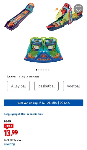 Elektronisch balspel Playtive -39%